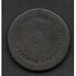 COINS : 1800's Lloyds Weekly Newspaper 3d post free coin,