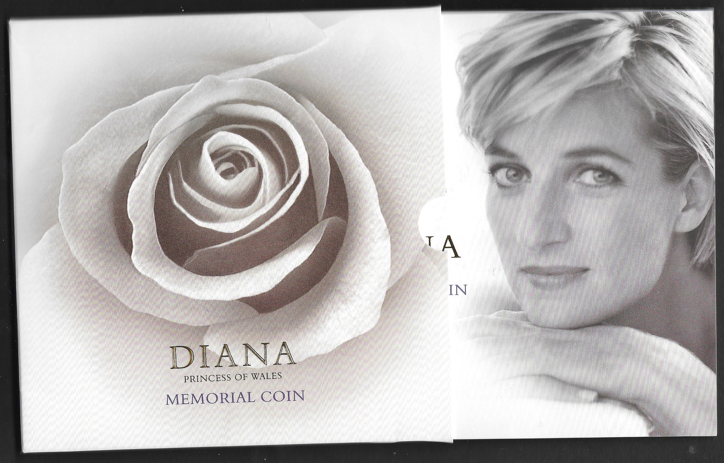 1999 £5 proof coin for Princess Diana Memorial