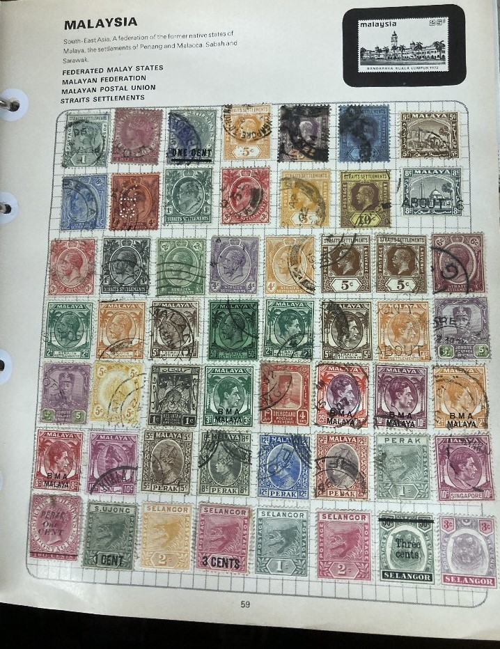 STAMPS ALL WORLD Mixed box of albums and stockbooks, noted to include Arab countries, - Image 6 of 6