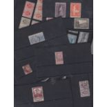 STAMPS BELGIUM : Early issues on stock cards including Air stamps, surcharges,