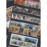 STAMPS GIBRALTAR : 2018 unmounted mint selection on stock page face value £85+