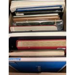 STAMPS Mixed box of albums and stockbooks including Austria, Germany and Berlin,