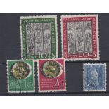 STAMPS GERMANY : 1951 Church,