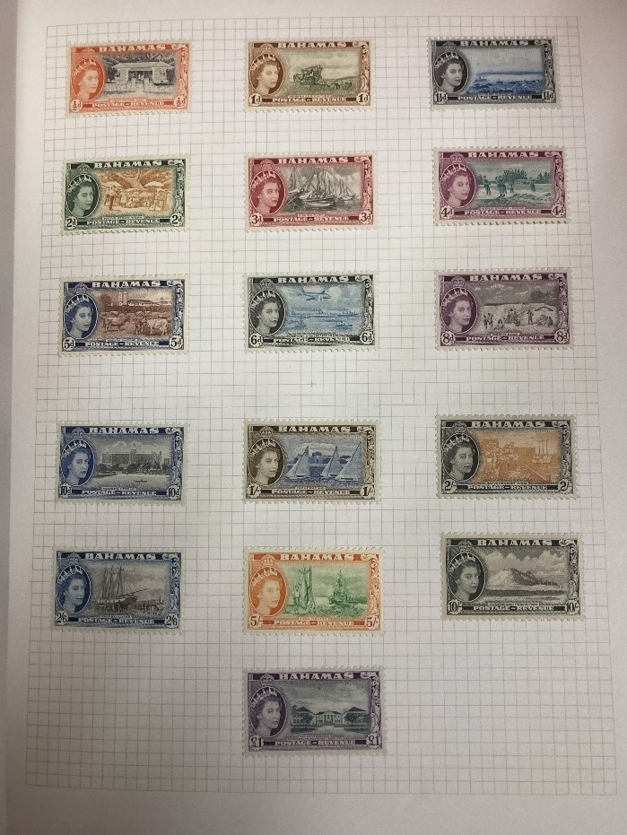 STAMPS Seven albums of British Commonwealth mint and used, reasonable Australia noted, - Image 7 of 8