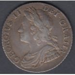 COINS 1747 George II Shilling with roses,