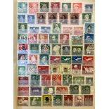 STAMPS GERMANY : 1949 to 1979 West Germany used collection in stockbook,