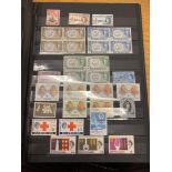 STAMPS BERMUDA QEII unmounted mint accumulation in stock book stated to Cat £906.