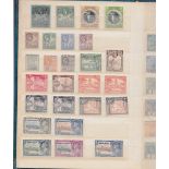 STAMPS Small stock book with West Indies issues QV to GVI,