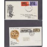 STAMPS FIRST DAY COVERS Album with range of FDCs from 1962-67 incl 1962 NPY, 1963 FFH, Lifeboat,