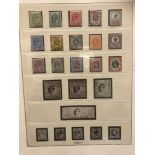 STAMPS GREAT BRITAIN : 1840 to 1970 mint & used collection in two Lindner printed albums.