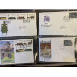 STAMPS FIRST DAY COVERS : Five albums of first day covers,