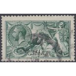 STAMPS GREAT BRITAIN : 1913 £1 Green good to fine used example SG 403