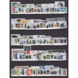 STAMPS CANADA : Modern used collection on stock page (150+)