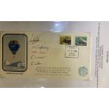STAMPS BALLOONS, album plus folder of stamps and covers relating to Balloon flight,