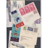 STAMPS AIRMAIL COVERS : 1950s to 1970s f