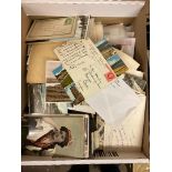 STAMPS POSTAL HISTORY : WORLD, box with