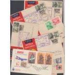 STAMPS AIRMAIL COVERS : AUSTRALIA, a sel