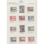 STAMPS BRITISH VIRGIN ISLANDS - 1879 to 1977 mint or used neatly presented collection in album.