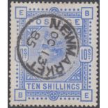 STAMPS GREAT BRITAIN - 1883 10/- ultramarine fine used,