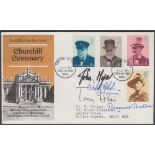 AUTOGRAPHS - Multiple Prime Minister signed cover.