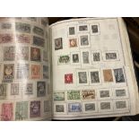 STAMPS - WORLD, three large & heavy Minkus printed albums; 'Global Stamp Album'.