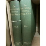 Pair of Green Imperial albums (no stamps),