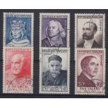 STAMPS FRANCE 1954 National Relief Fund fine used set Cat £230