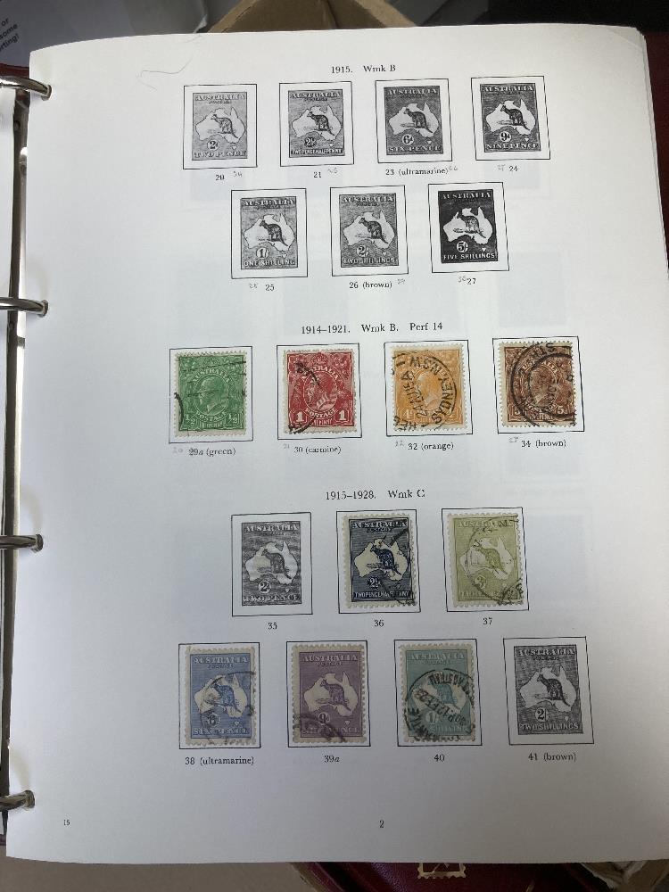 STAMPS AUSTRALIA Mint and used collection 1913 - 1999 in four albums (3 lighthouse and 1 SG), - Image 2 of 7
