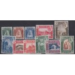 STAMPS ADEN SEIYUN, 1942 complete set of 11 values, fine U/M, SG 1-11.