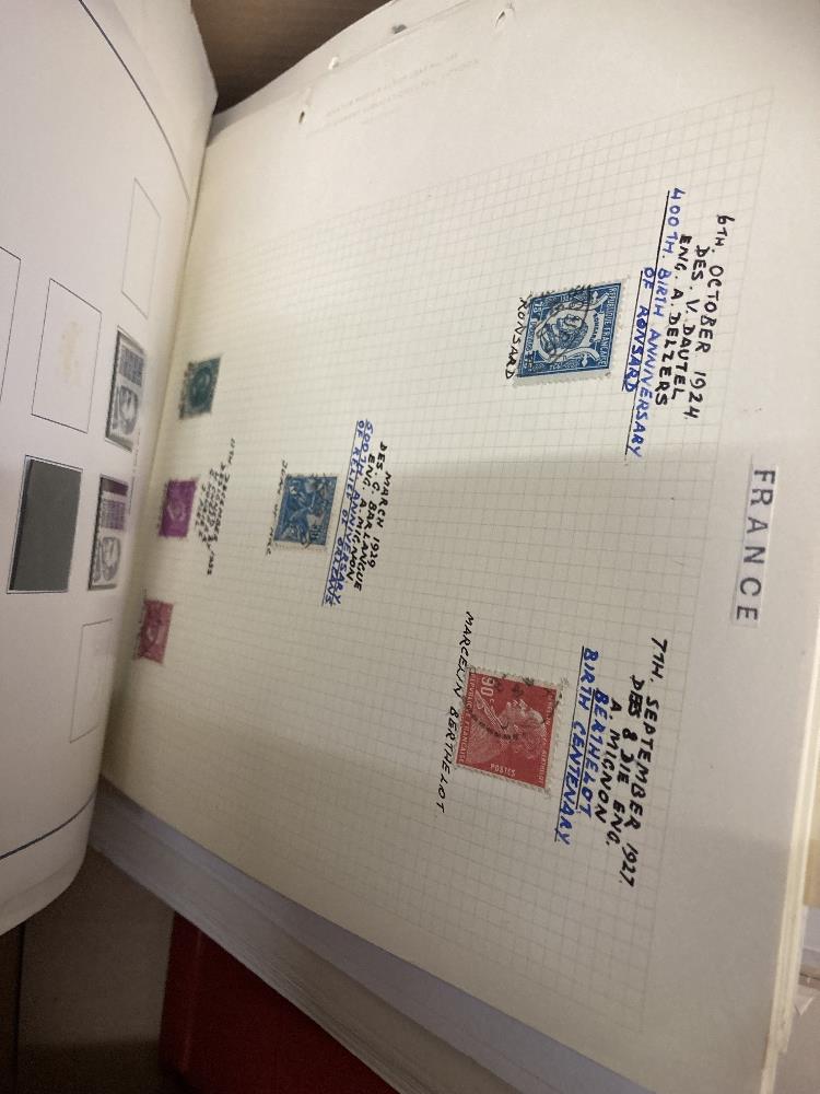 STAMPS FRANCE A useful mint & used collection in an album and on loose pages with early to 1970's. - Image 2 of 4
