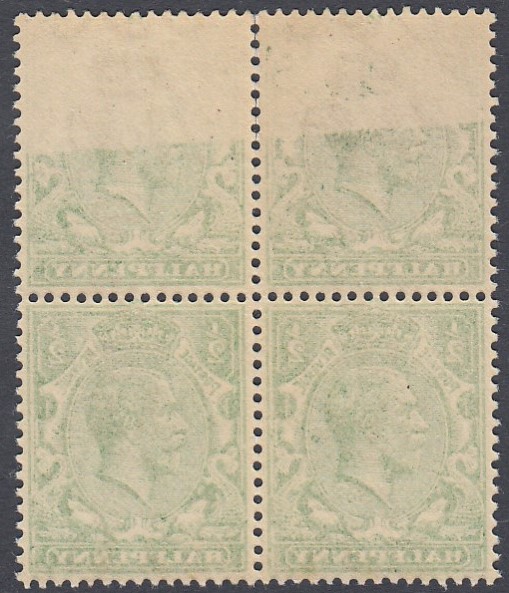 STAMPS GREAT BRITAIN 1912 1/2d Deep Green,