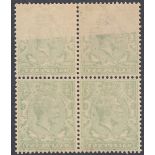 STAMPS GREAT BRITAIN 1912 1/2d Deep Green,