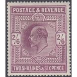 STAMPS GREAT BRITAIN 1902 2/6 Dull Purple,