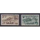 STAMPS SAAR 1949 Youth Hostels Fund, fine used,