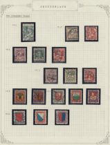 STAMPS SWITZERLAND PRO JUVENTUTE, 1913 to 1992 fine used collection neatly presented in an album.