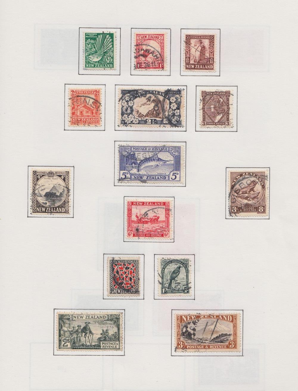 STAMPS NEW ZEALAND A used collection in an album and a well filled stockbook, - Image 4 of 4