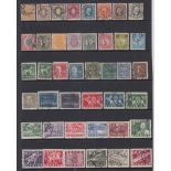 STAMPS SWEDEN Early to modern mostly used accumulation on stock pages,