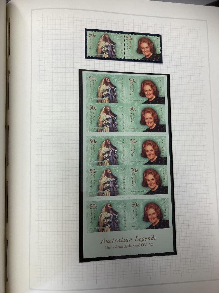 STAMPS AUSTRALIA Mint and used collection 1913 - 1999 in four albums (3 lighthouse and 1 SG), - Image 5 of 7
