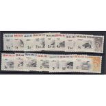 STAMPS FALKLANDS 1960 QEII, Birds complete set of 15 values to £1, superb U/M,