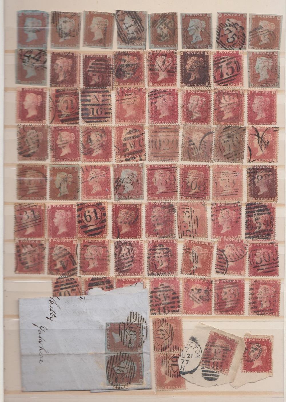 STAMPS GREAT BRITAIN Green stockbook starting with 1841 Penny Reds, through to QEII Castles, - Image 2 of 4