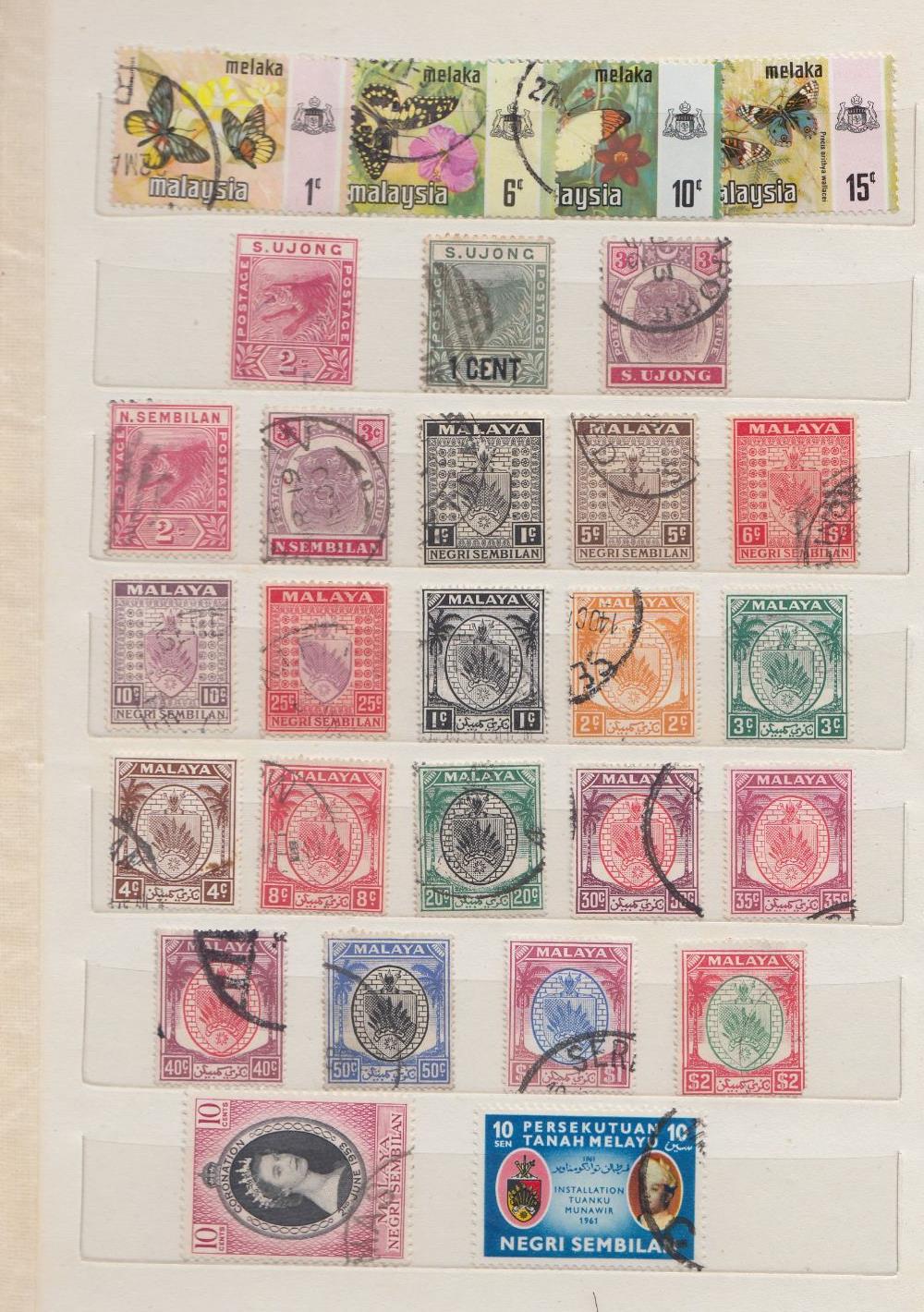 STAMPS MALAYA Small stockbook of fine used various sets and singles STC £2000+, good clean lot. - Image 2 of 3