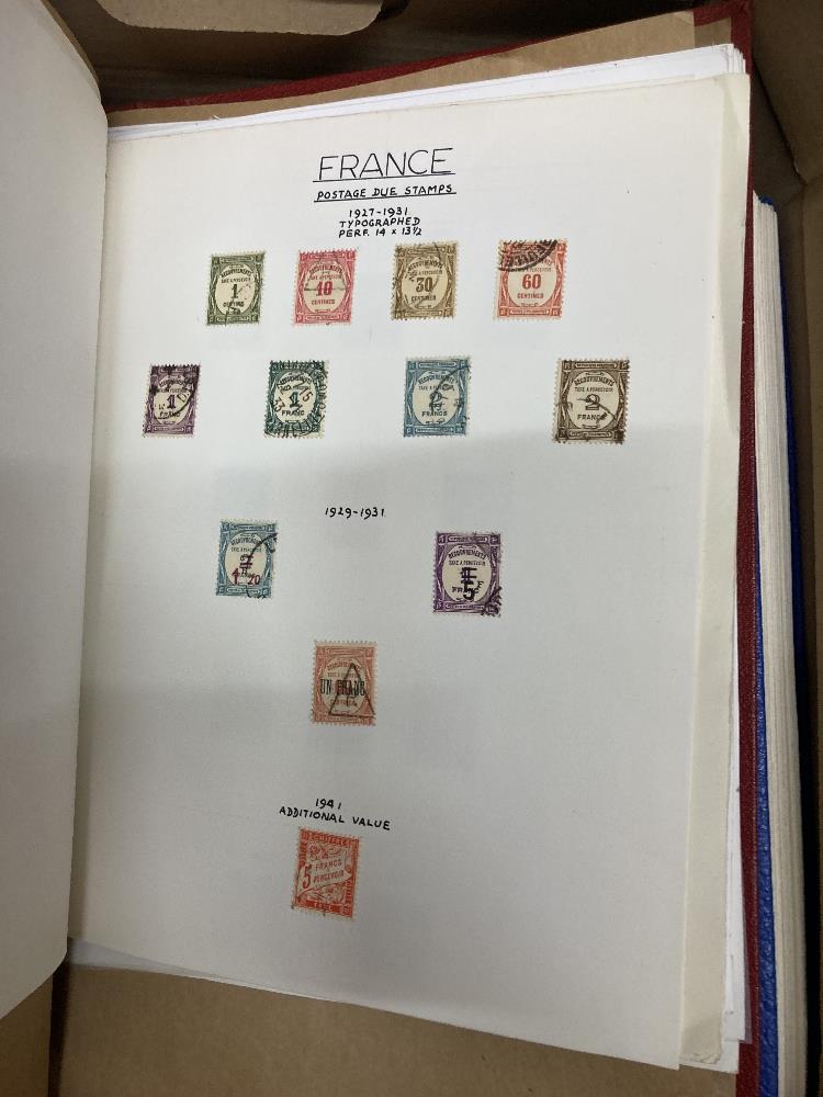 STAMPS FRANCE A useful mint & used collection in an album and on loose pages with early to 1970's. - Image 3 of 4