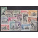 STAMPS Falklands Dependencies 1954/62 mounted mint set to £1 Cat £200