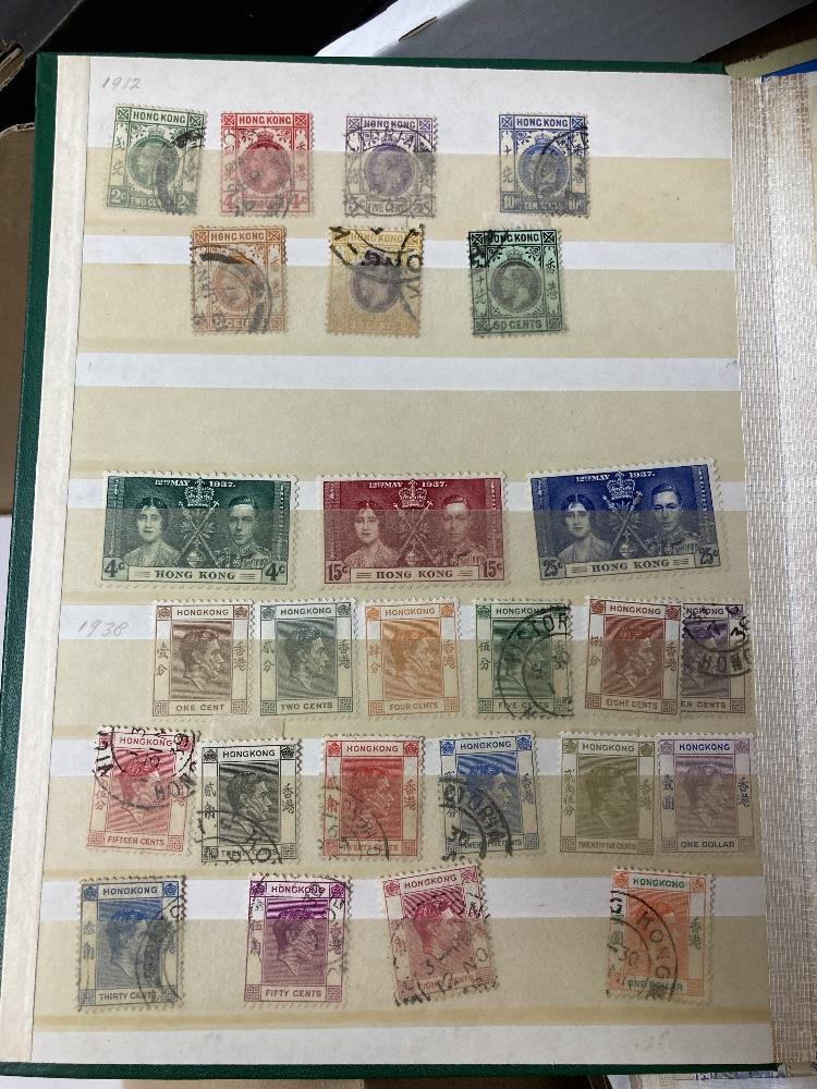 STAMPS BRITISH COMMONWEALTH, box with various in a stockbook, loose stamps sorted in envelopes, - Image 5 of 5