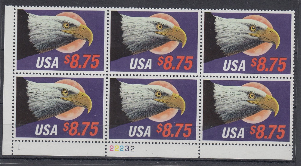 STAMPS USA 1988 American Bald Eagle $8.