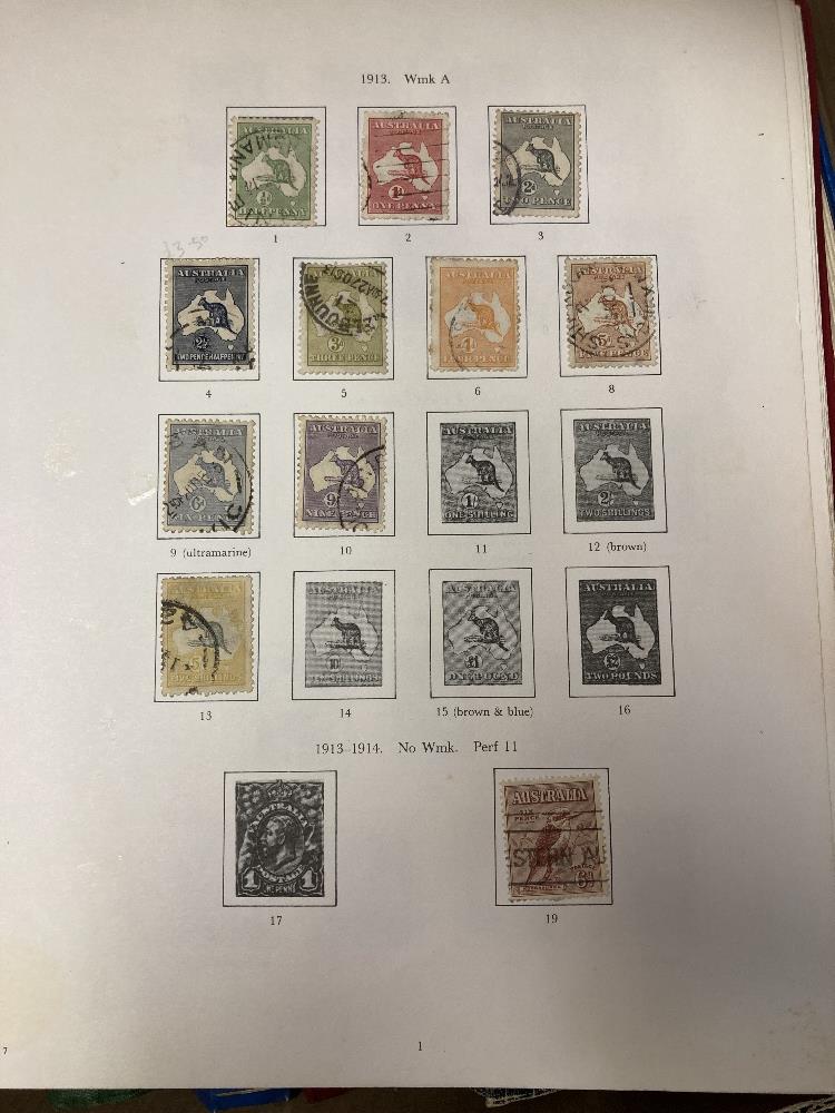 STAMPS AUSTRALIA Box with ten albums or stockbooks with 1000s, - Image 3 of 5