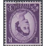 STAMPS GREAT BRITAIN 1967 3d Phosphor fine used with inverted watermark,