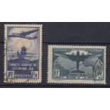 STAMPS FRANCE 1936 100th flight between France and South America, fine used set cat £186.