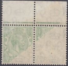 STAMPS GREAT BRITAIN 1924 1/2 Green,