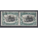 STAMPS SOUTH AFRICA 1933 5/- black & green, wmk upright, fine used, SG 64.